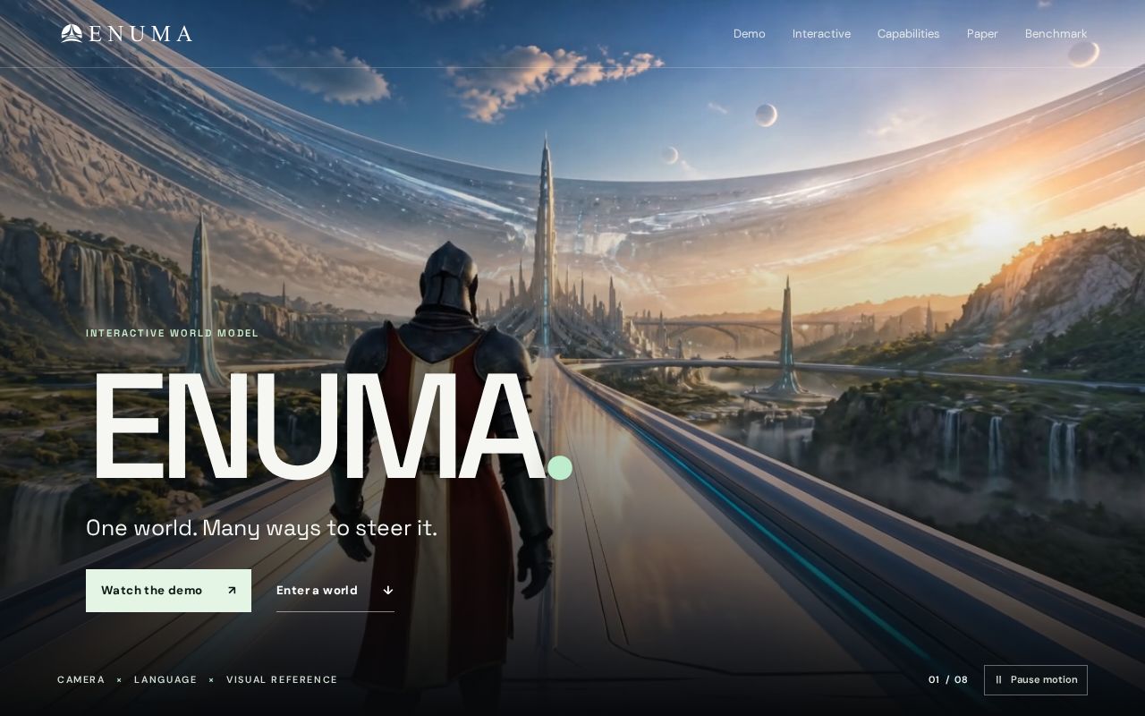 Preview of Enuma Web