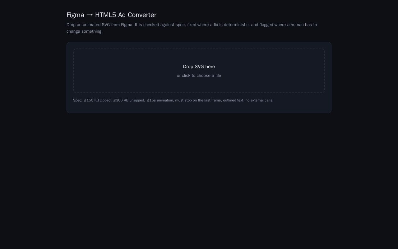 Preview of Figma Html5