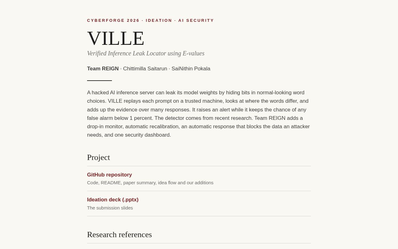 Preview of Ville