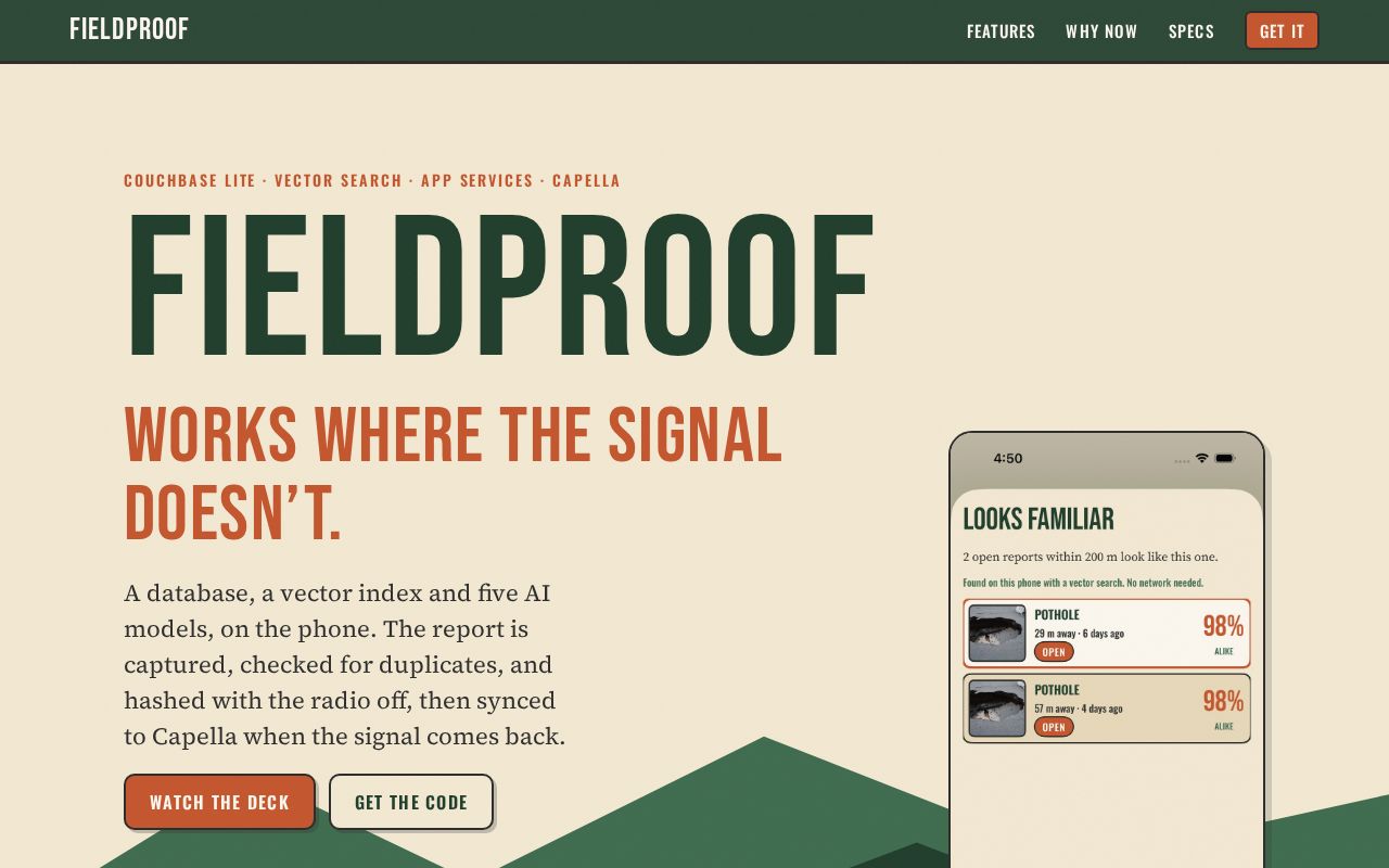 Preview of Fieldproof