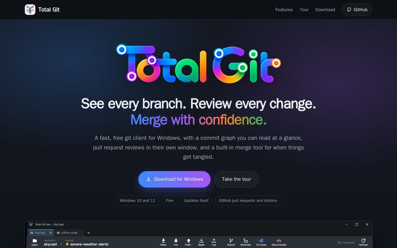 Preview of Total Git