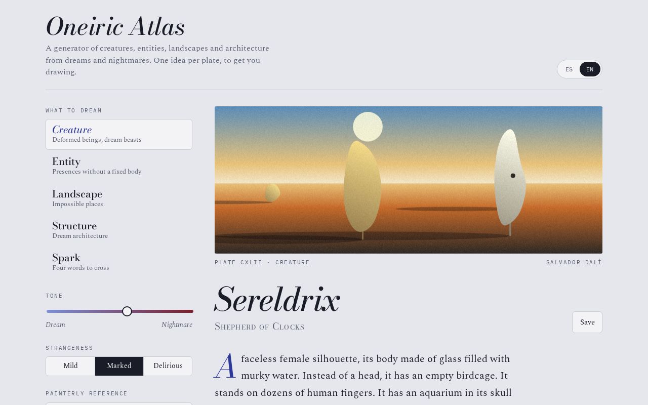 Preview of Atlas Onirico