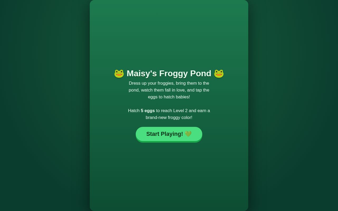 Preview of Maisy Froggy Pond