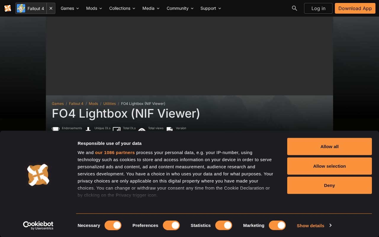 Preview of Fo4 Lightbox