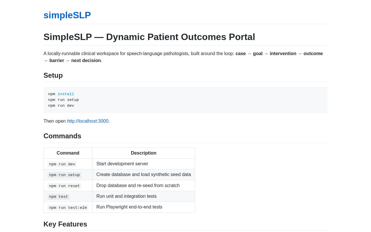 Preview of SimpleSLP