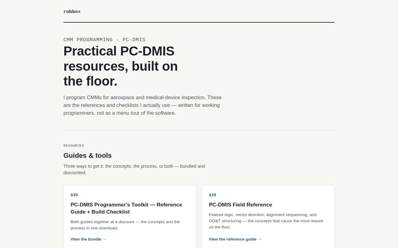 Preview of Robbmx07 Github Io