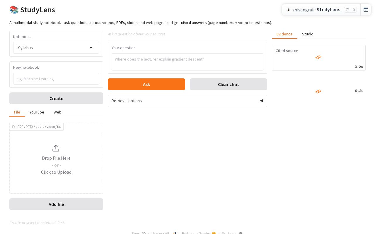 Preview of StudyLens