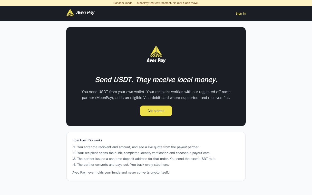 Preview of AvecPay