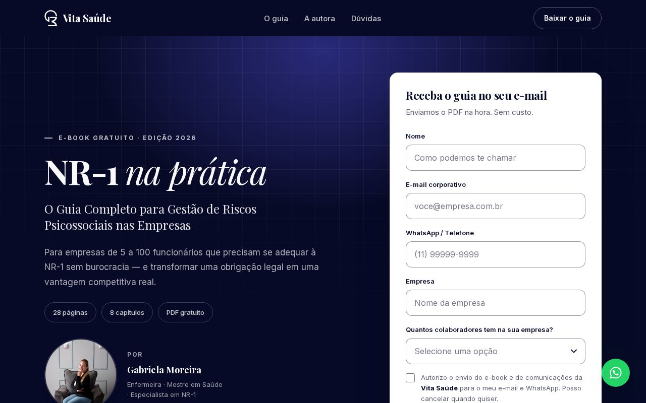 Preview of Vita Saude Nr1 Consultoria