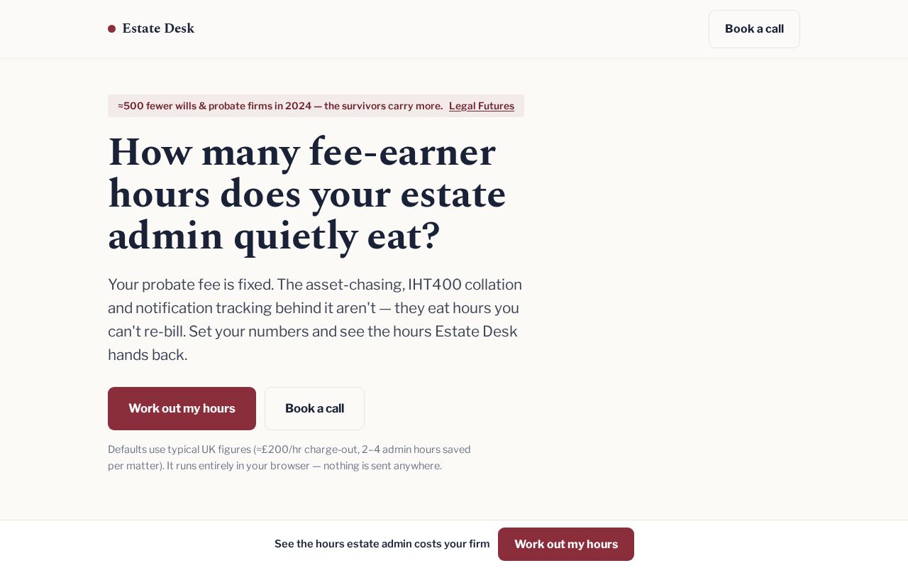Preview of Estate Desk Site