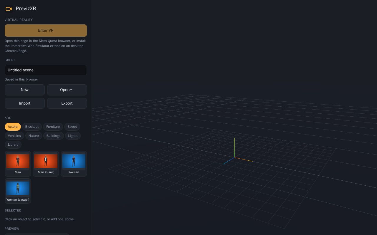 Preview of PrevizXR