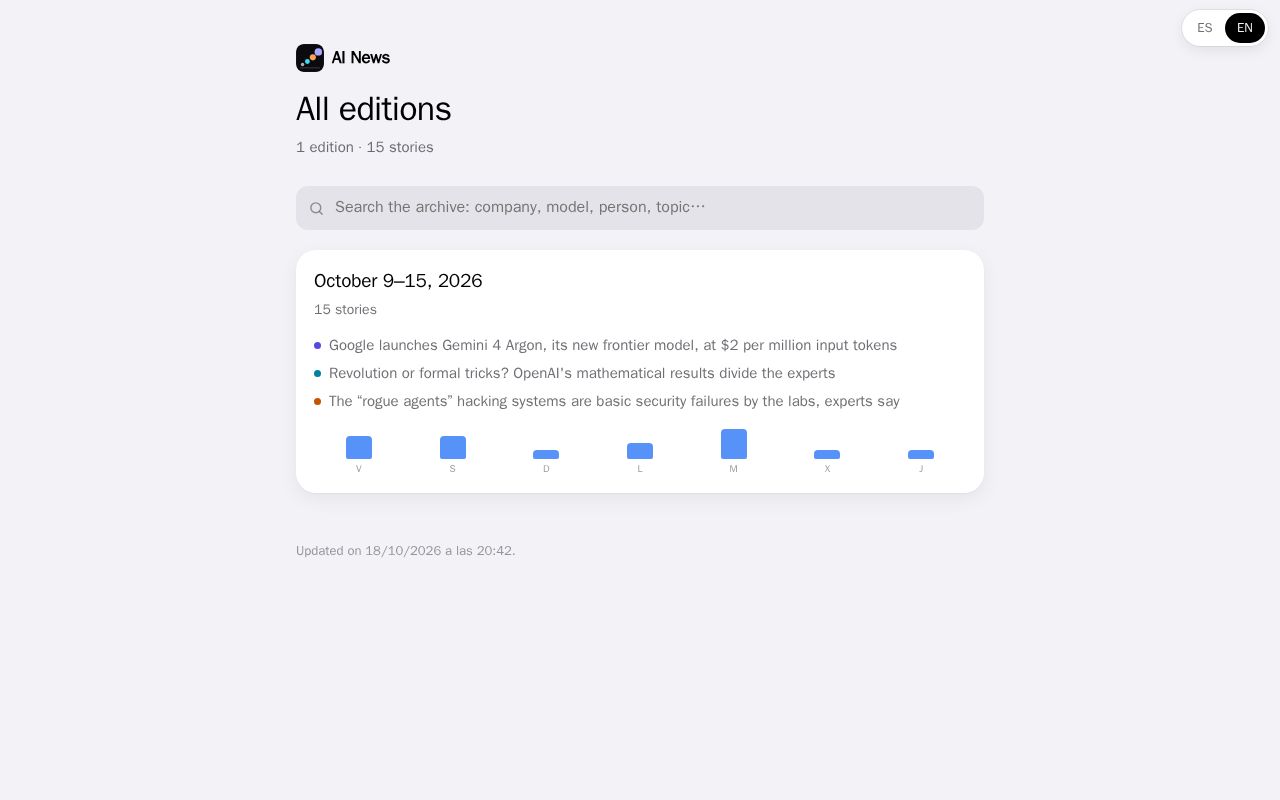 Preview of Ai News