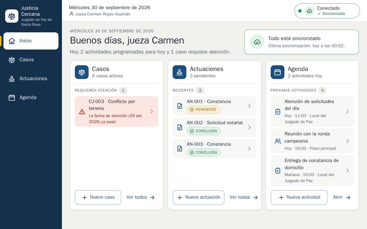 Preview of Justicia Cercana