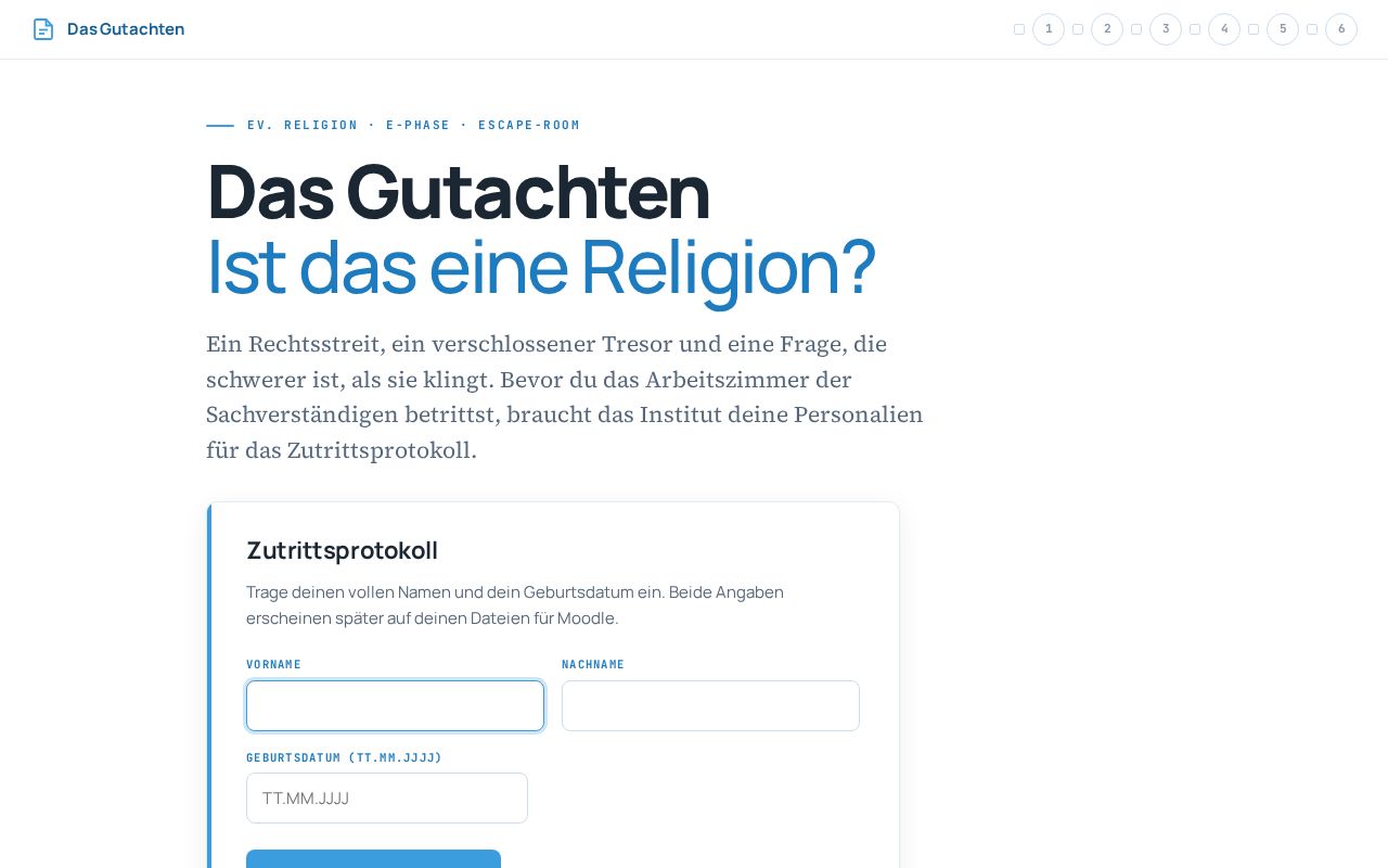 Preview of Escape Room Religion E1 Das Gutachten Zu Stoodt Und Pastafari