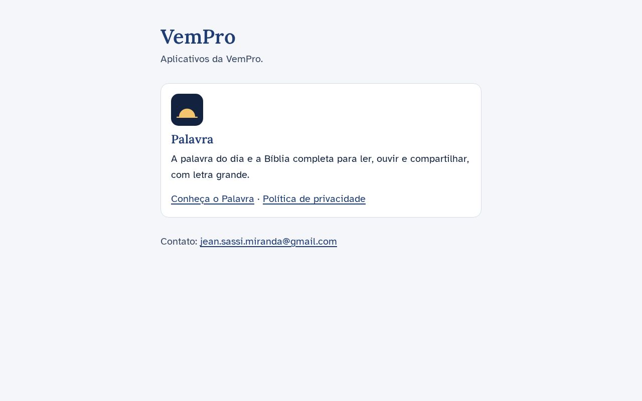 Preview of VemPro