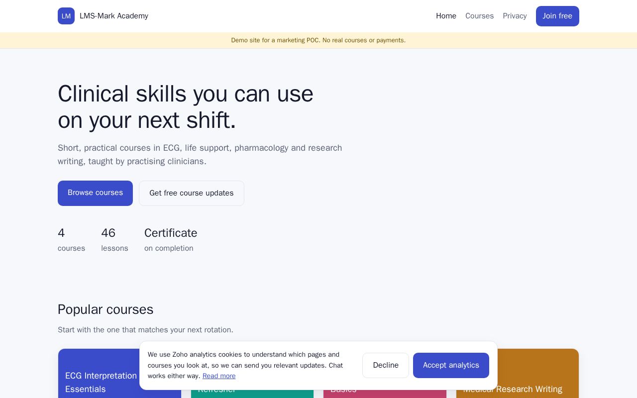 Preview of Lms Mark Academy