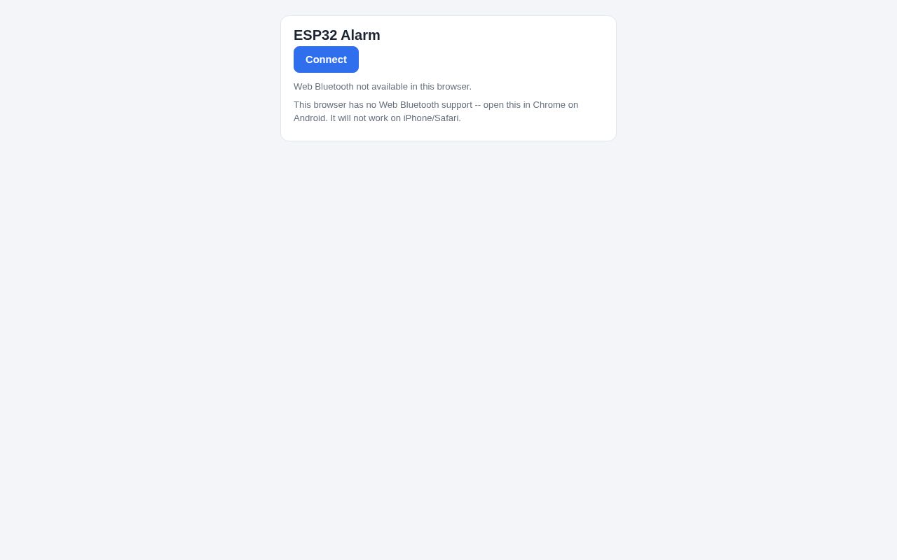 Preview of Wake Alarm