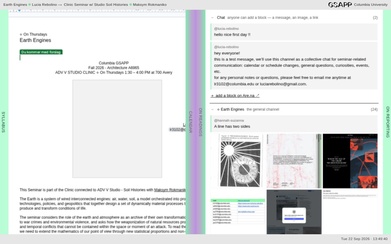 Preview of GSAPP Earth Engines