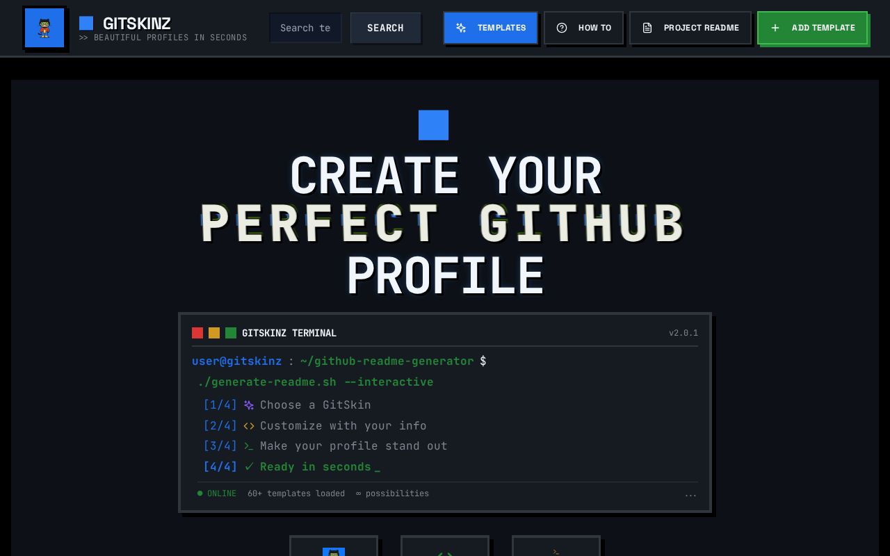 Preview of GitSkinz