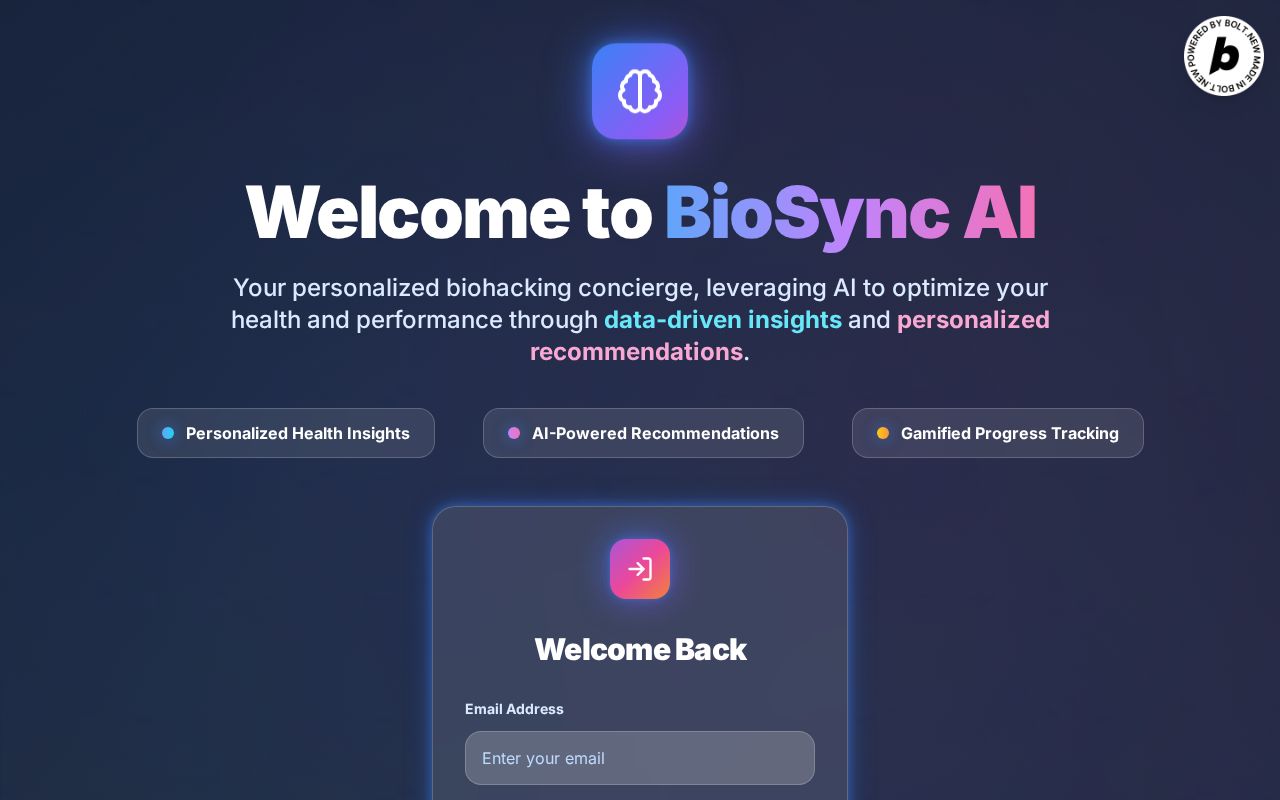 Preview of BioSync