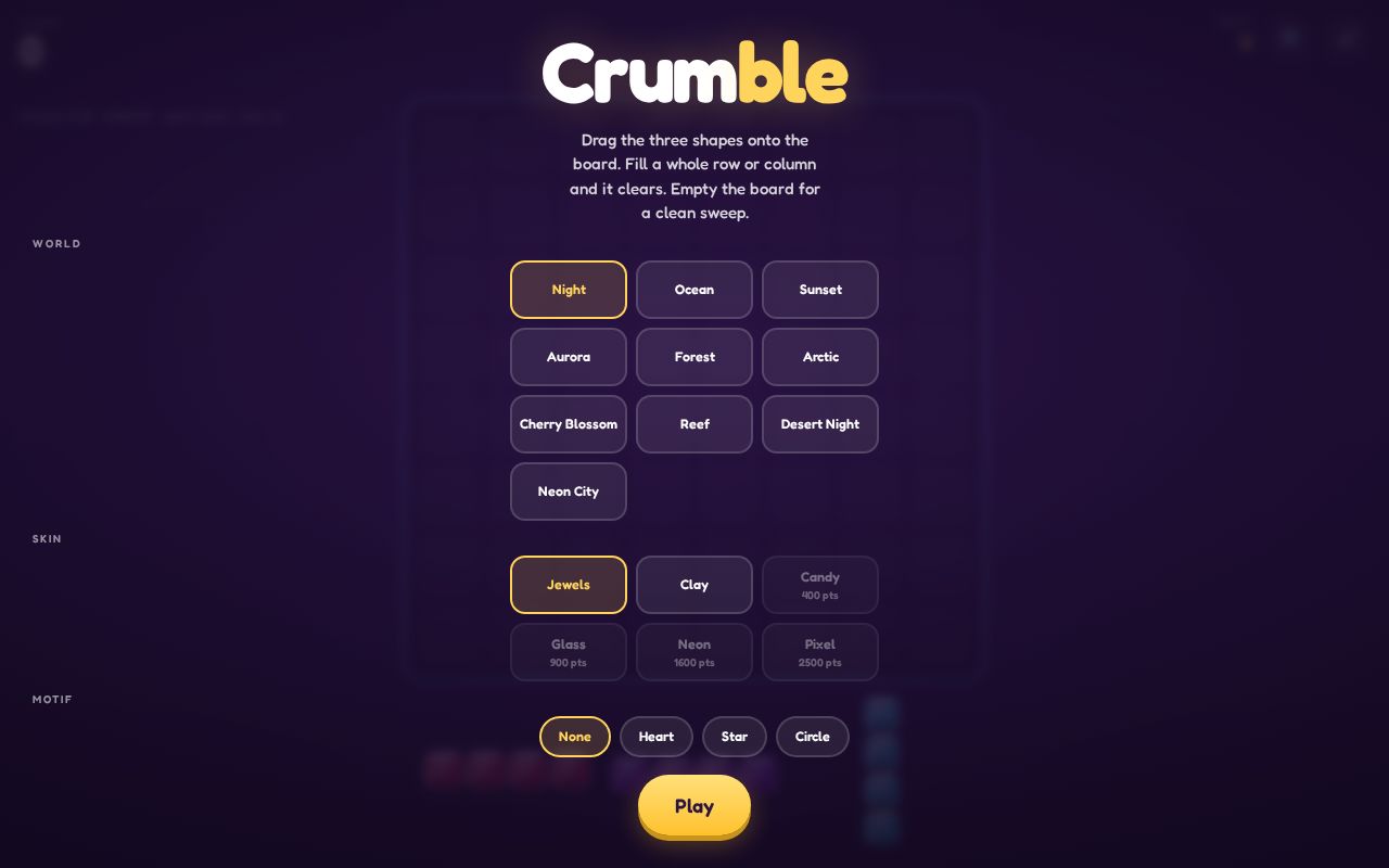 Preview of Crumble