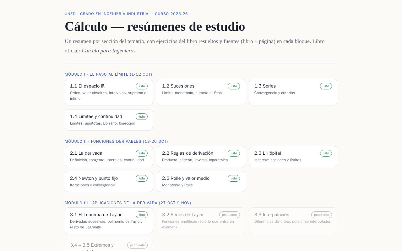 Preview of Calculo I