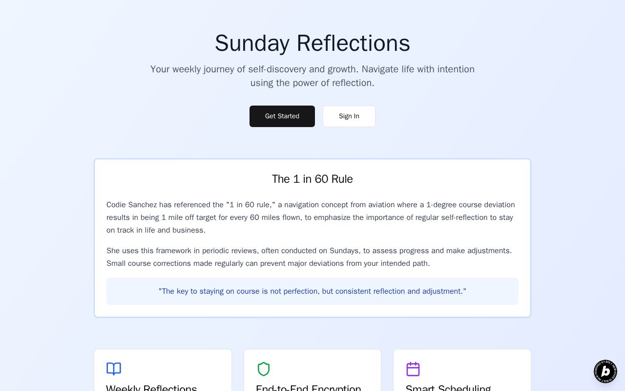 Preview of Sunday Reflections