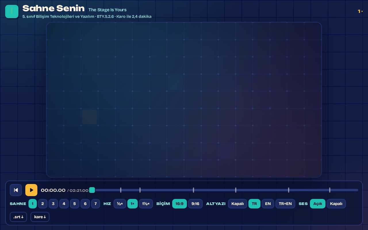 Preview of Sahne Senin