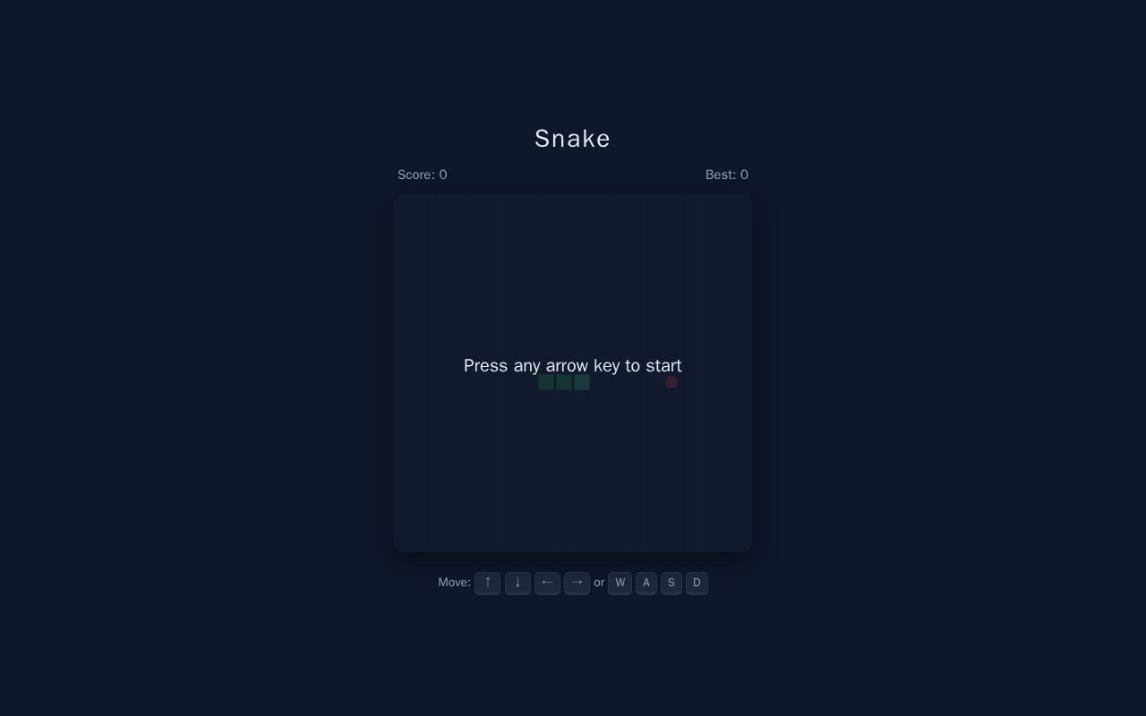 Preview of Web Snake