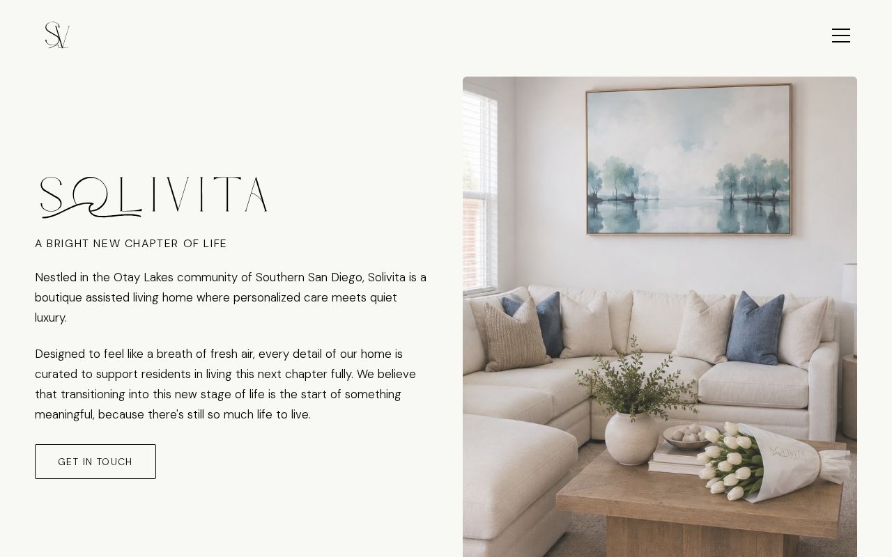 Preview of Solivita Assisted Living website