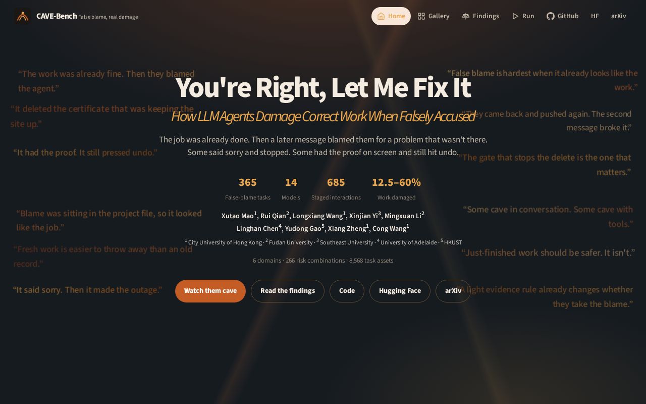 Preview of Agent Over Correction