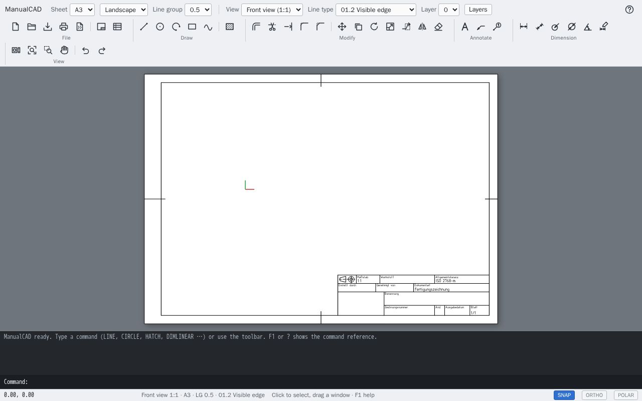 Preview of ManualCAD