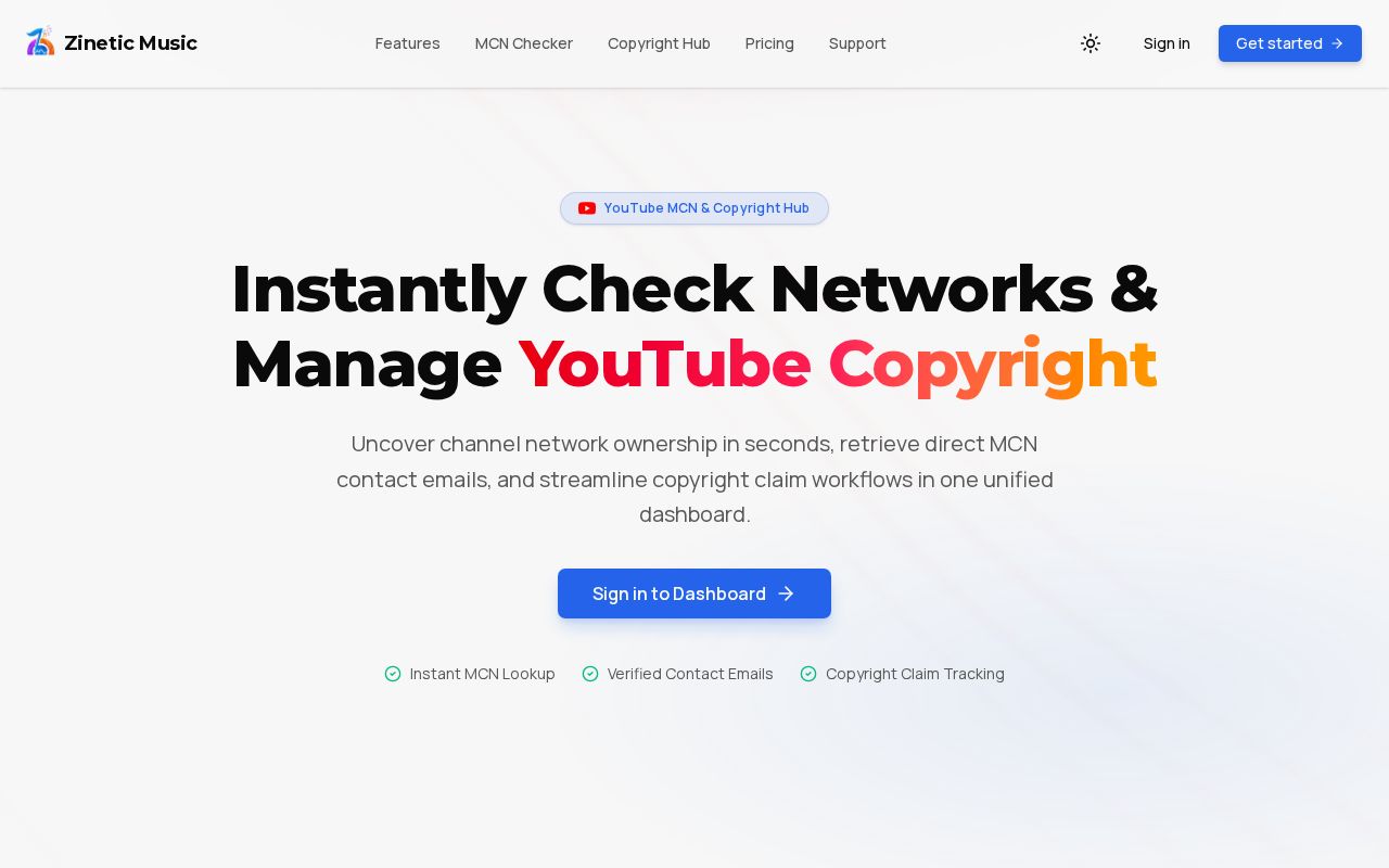 Preview of Zinetic Cms