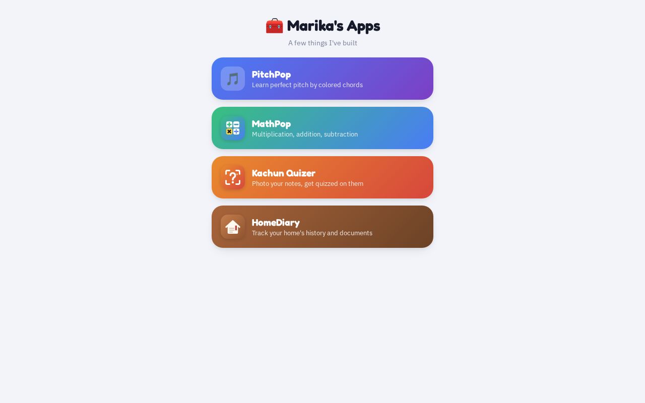 Preview of Apps