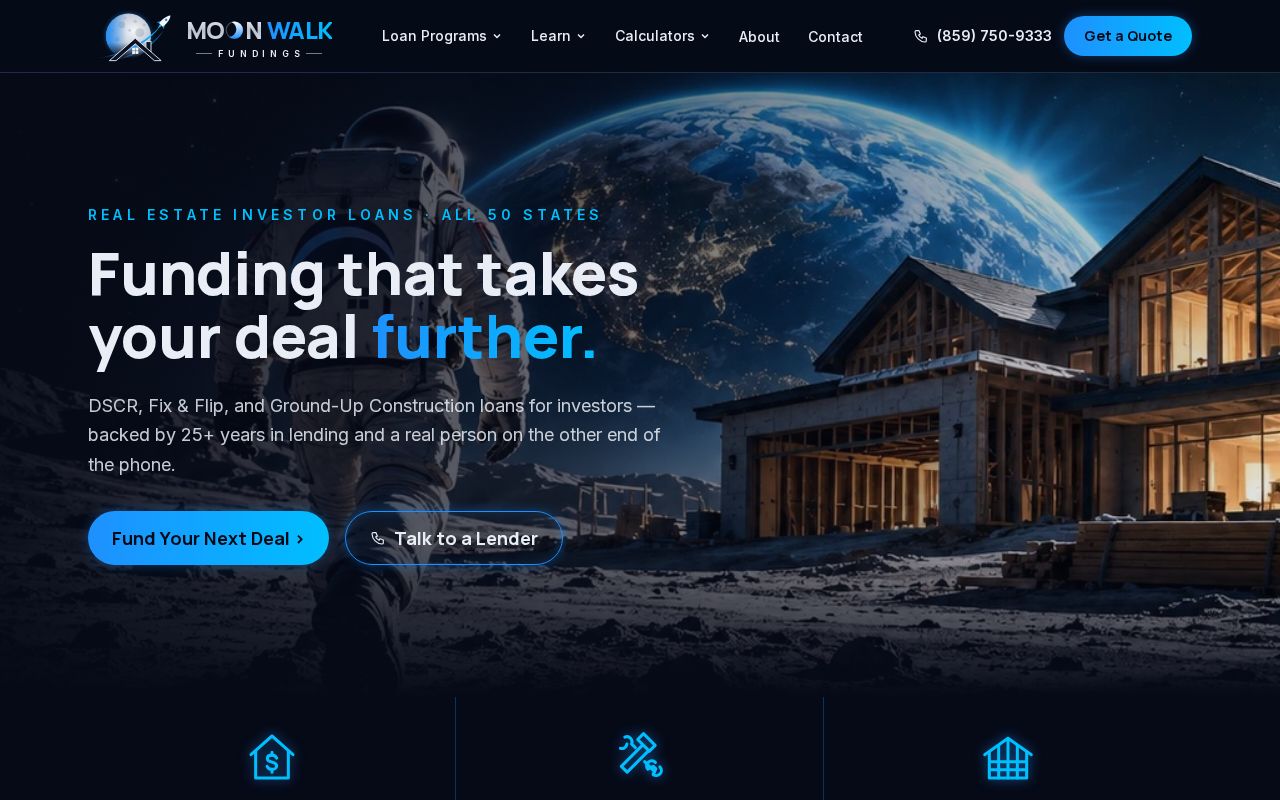 Preview of Moon Walk Fundings