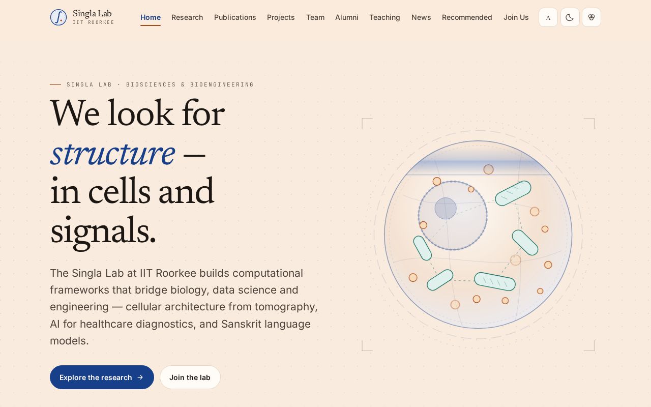 Preview of Singla Lab Github Io