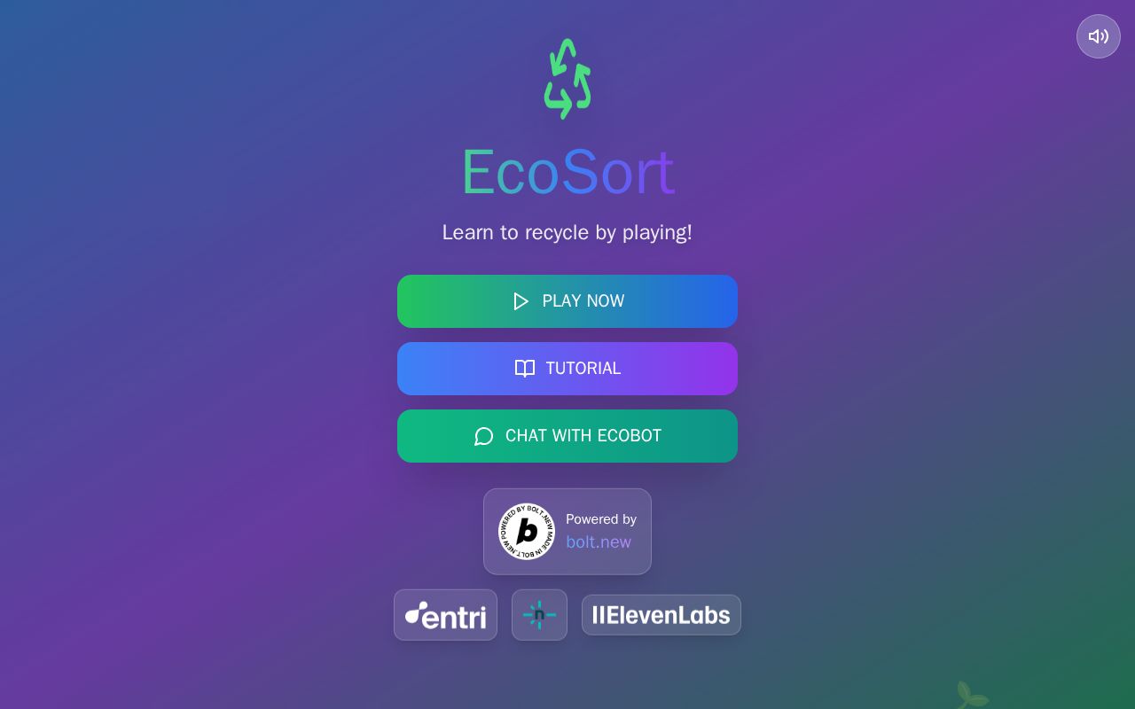 Preview of EcoSort - Interactive Recycling Game
