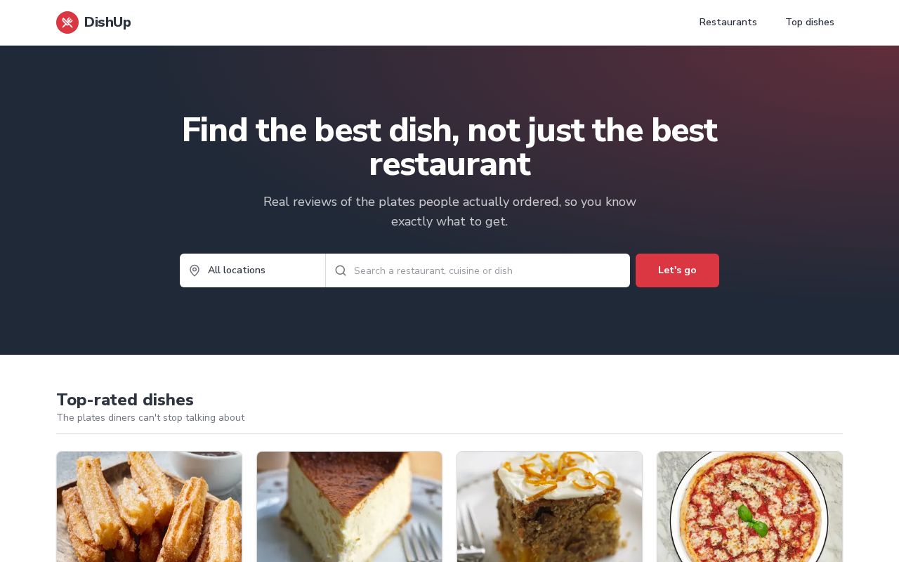 Preview of DishupMVP