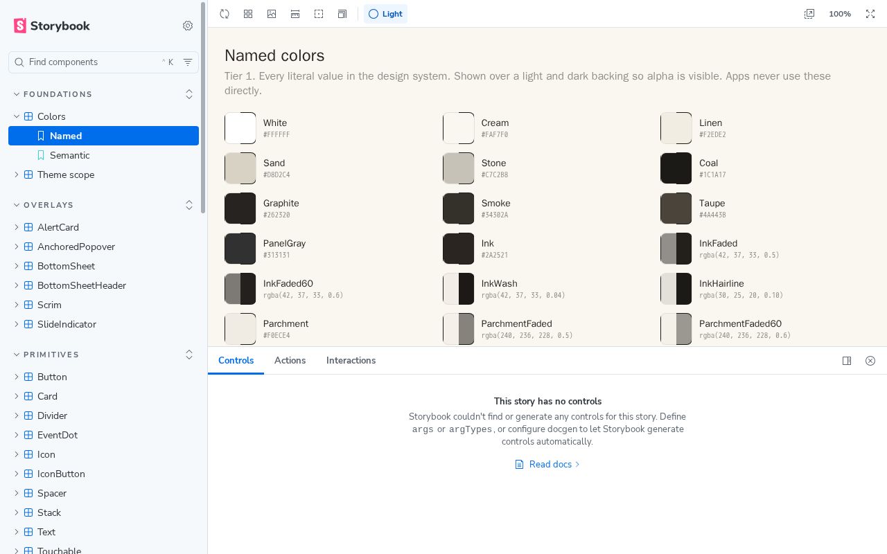 Preview of Design System