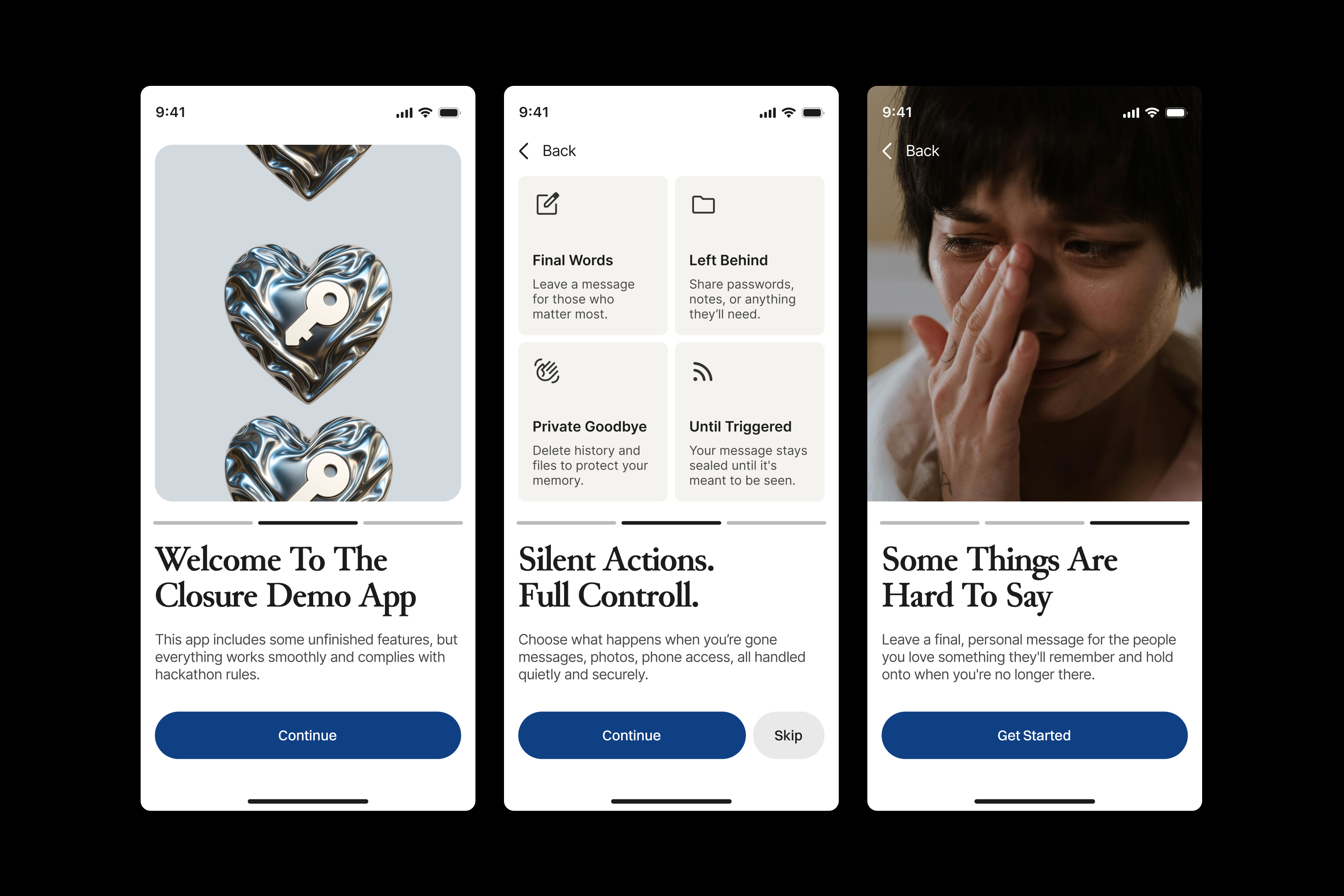 Preview of Closure App