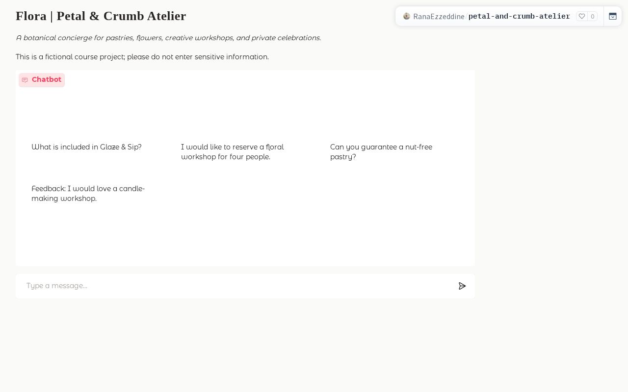 Preview of Petal & Crumb Atelier