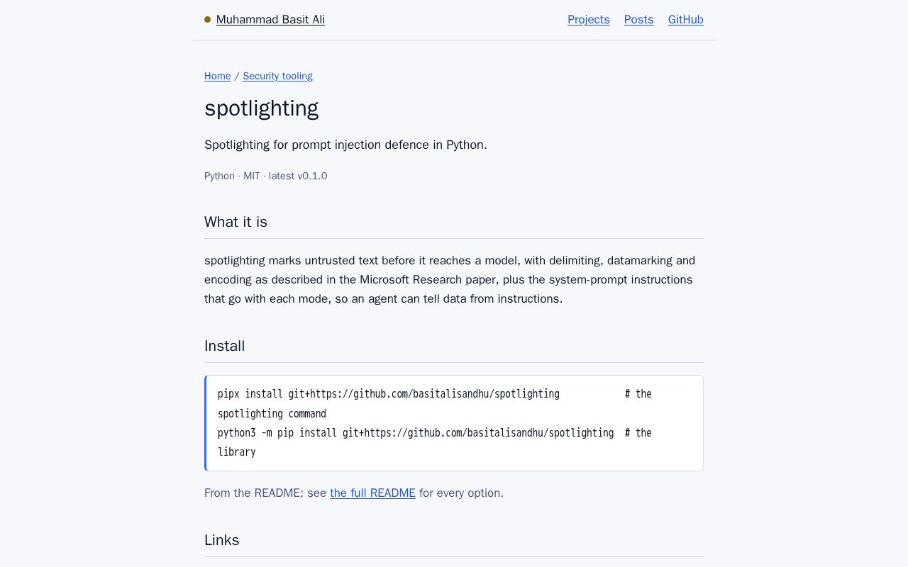 Preview of Spotlighting