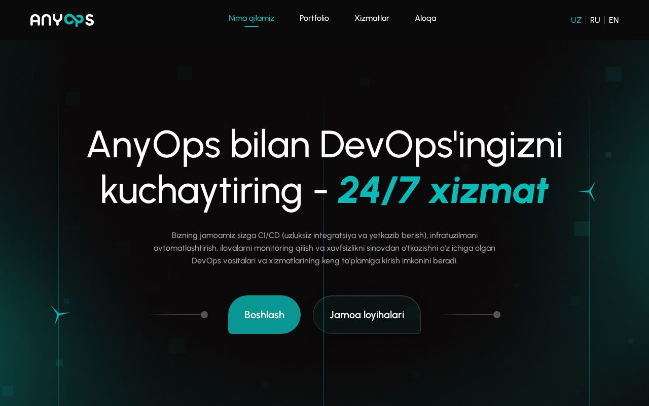 Preview of AnyOps