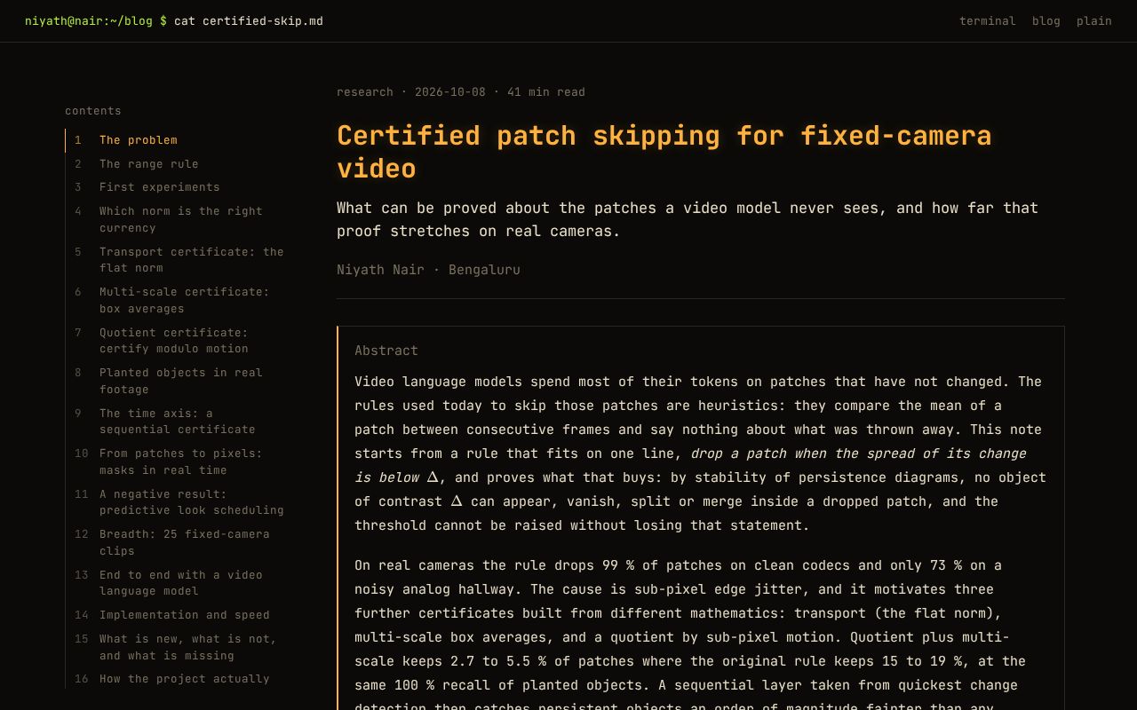 Preview of Certified Skip