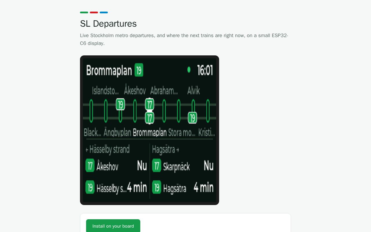 Preview of Sl Departures