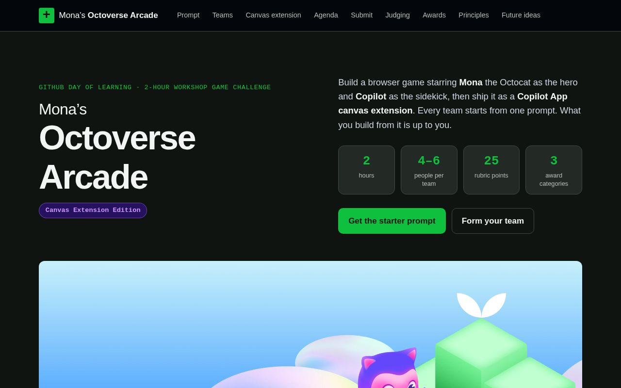 Preview of Monas Octoverse Arcade