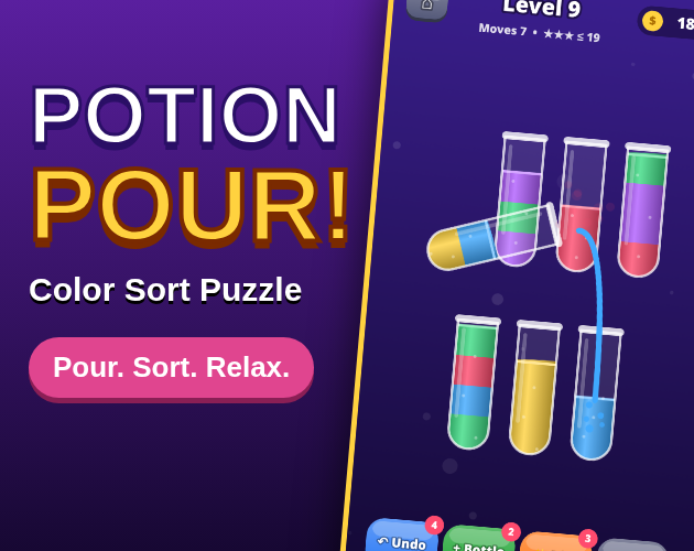 Preview of Potion Pour: Color Sort