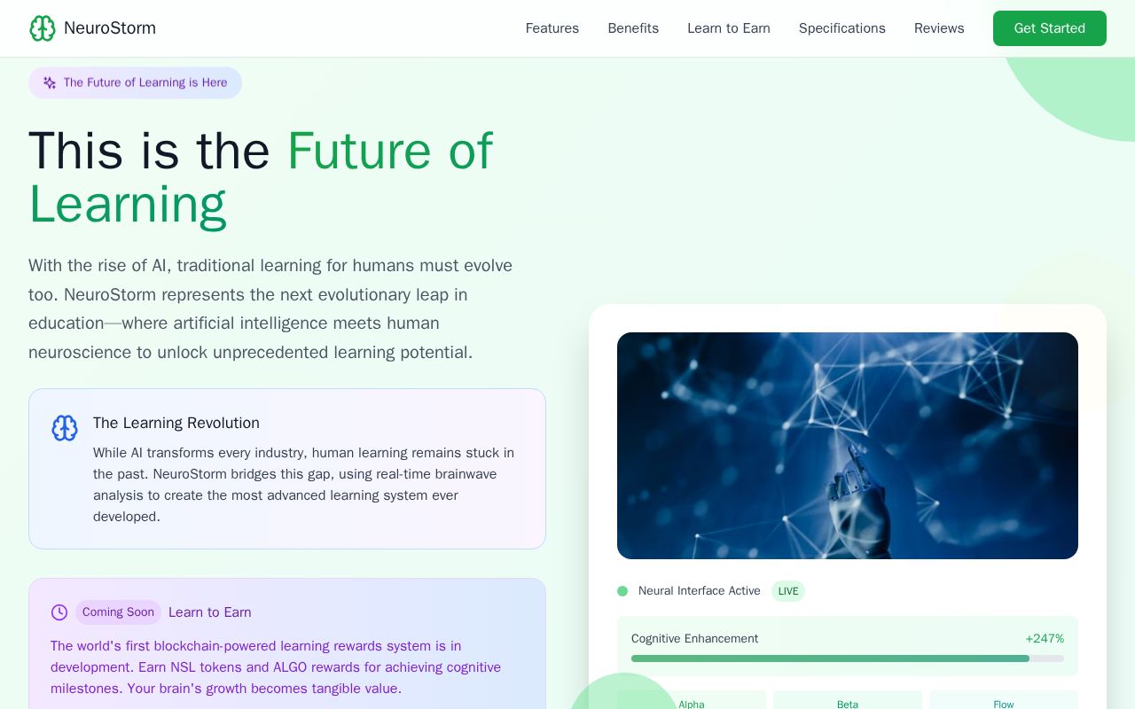 Preview of NeuroStorm