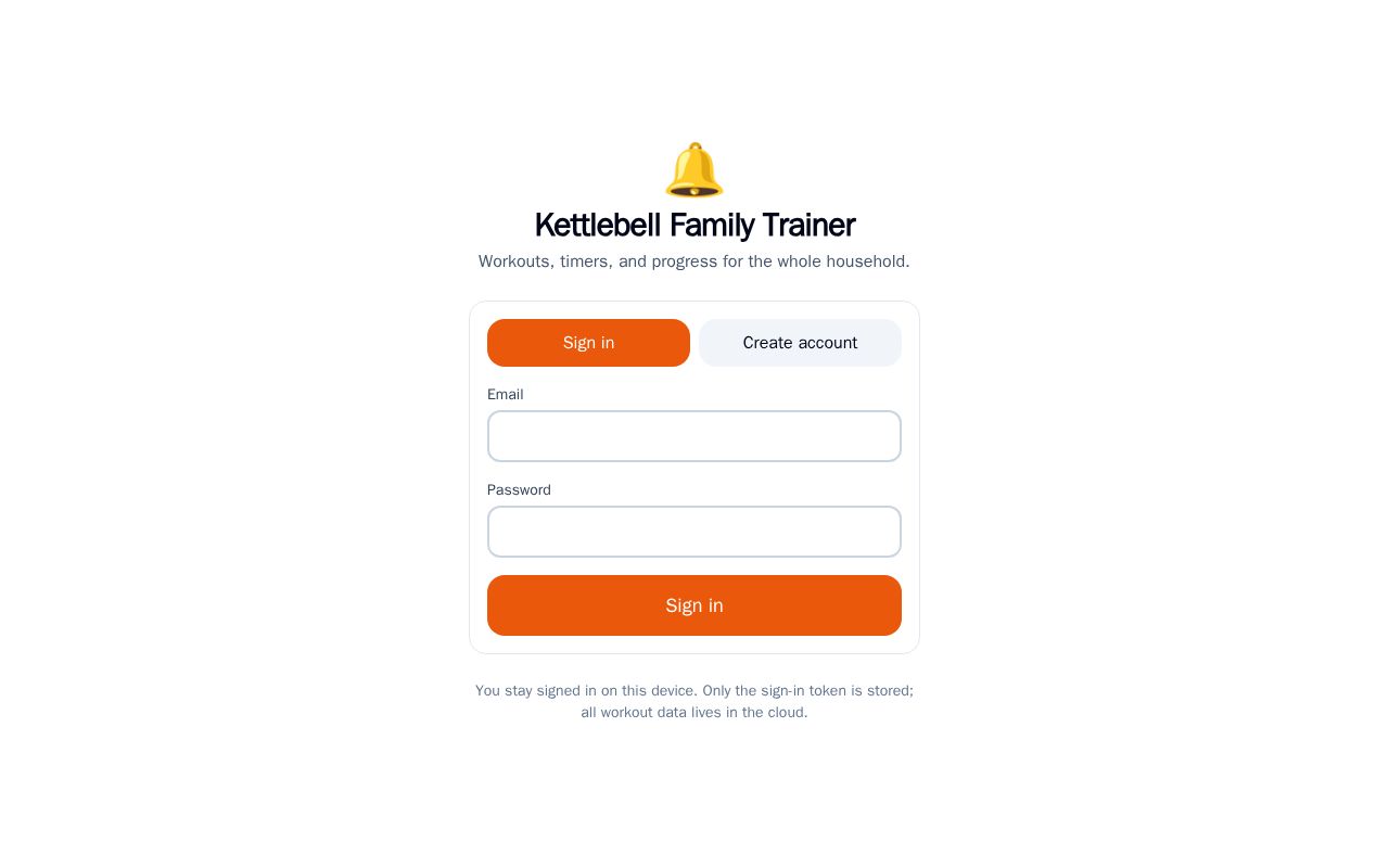 Preview of Workout App