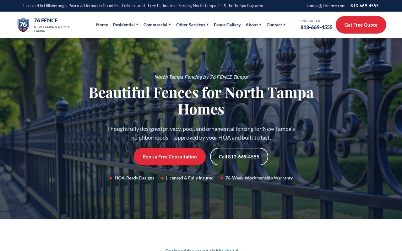 Preview of Northtampafencingcom